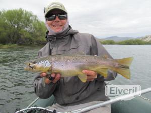 Trucha comun con mosca seca rio limay, envoyé par: Johansen