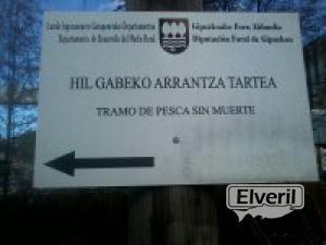 pesca sin muerte rio Ibai-Eder( localidad Guipuzcoana de Azpeitia), sent by: ENEKO