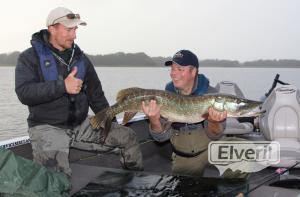 Fly-caught 114cm pike, sent by: Bodo Funke (Not registered)