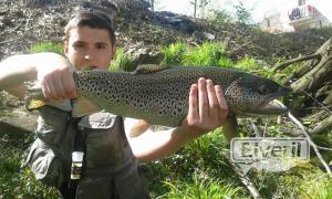 Rio Urola -Gipuzkoa-Euskadi, sent by: El veril pesca Pais vasco (Not registered)